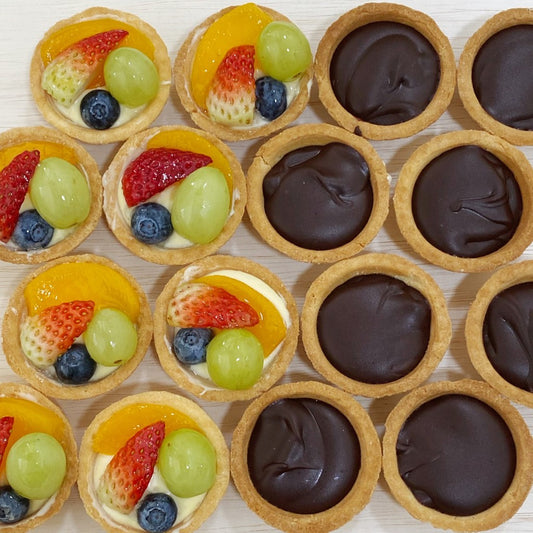 Mini Fruit X Chocolate Tart Duet