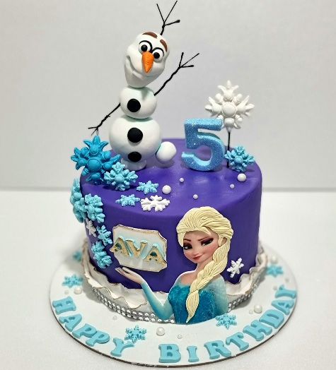 Customized Disney character cake